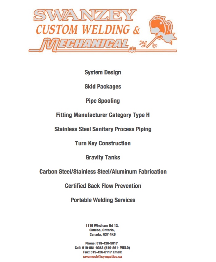 Swanzey Custom Welding & Mechanical